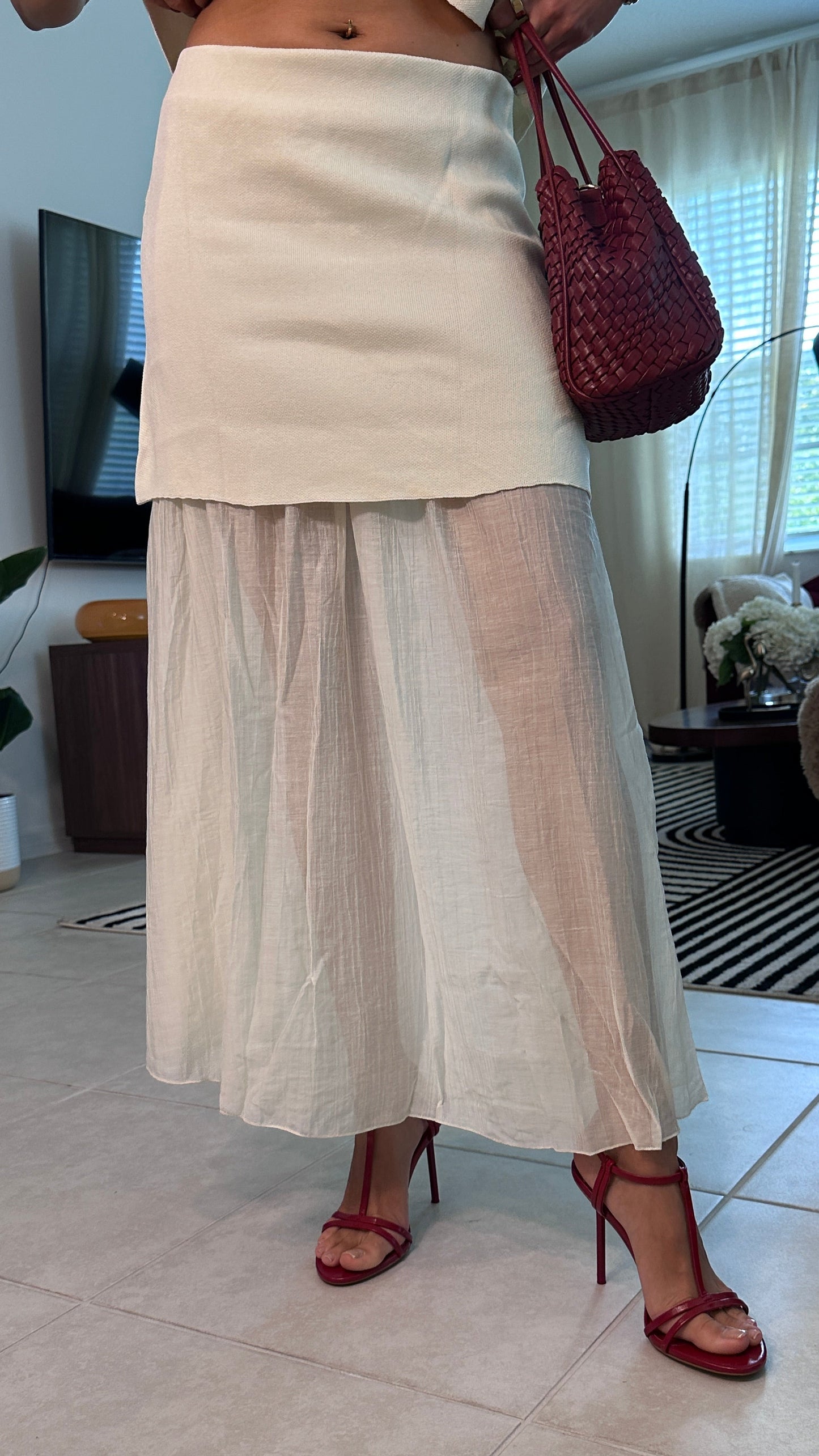 Sheer Harmony Skirt