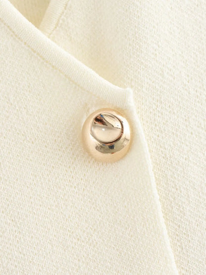 Ivory Tailored Vest