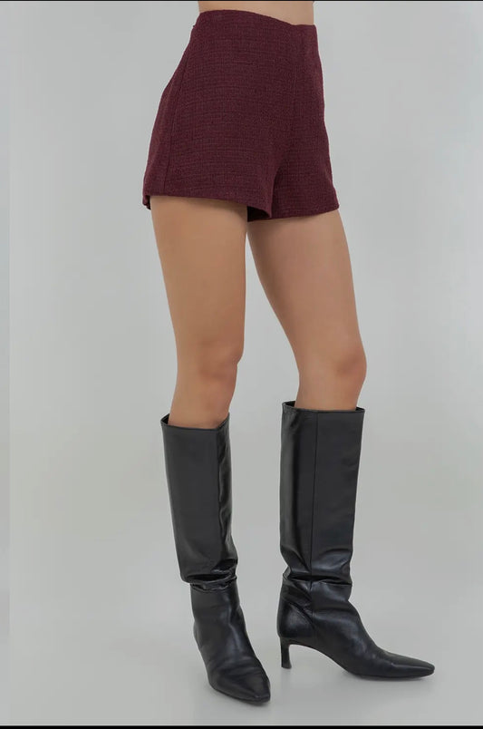 Merlot Mini Shorts