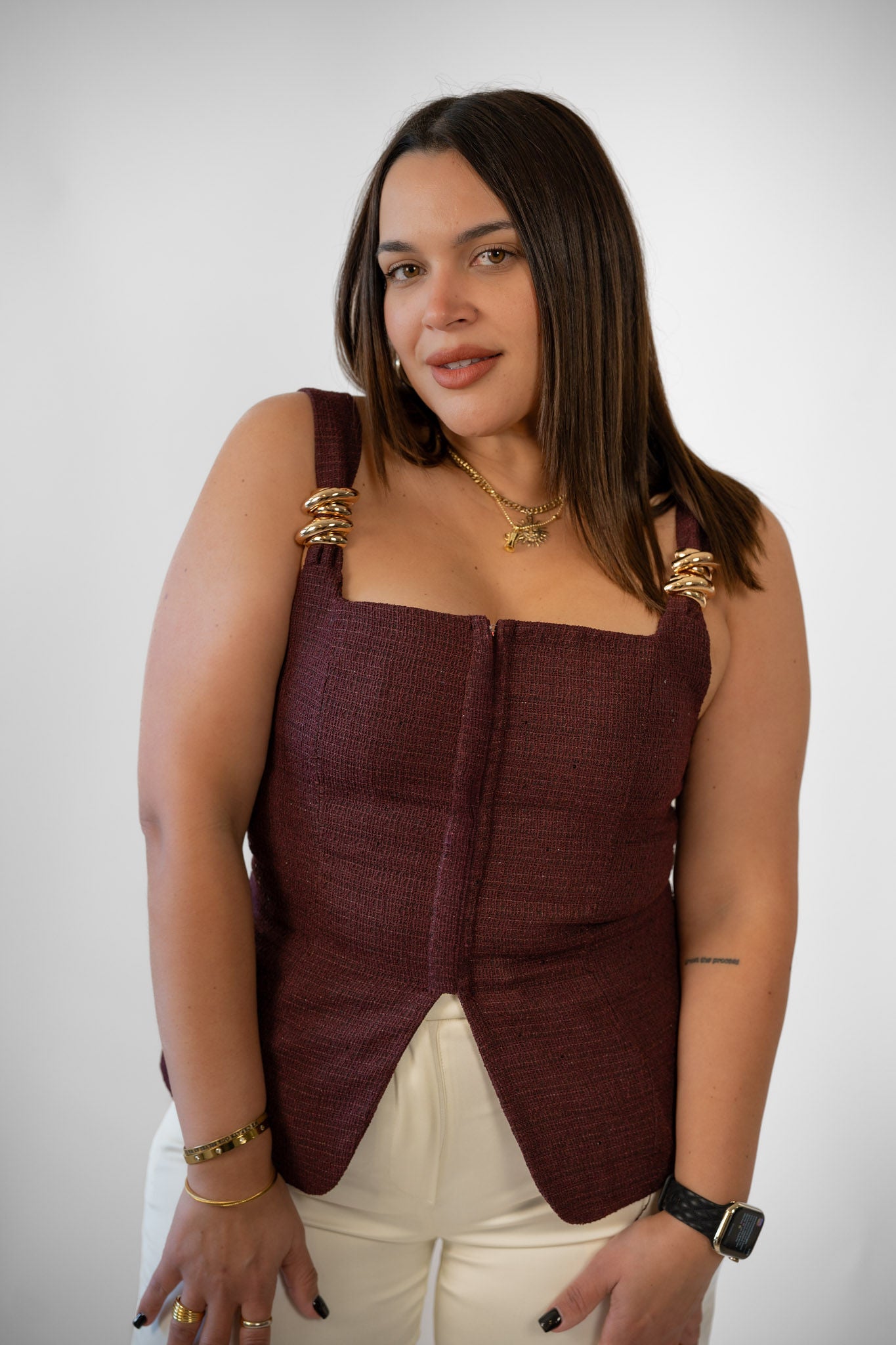 Merlot Structured Top