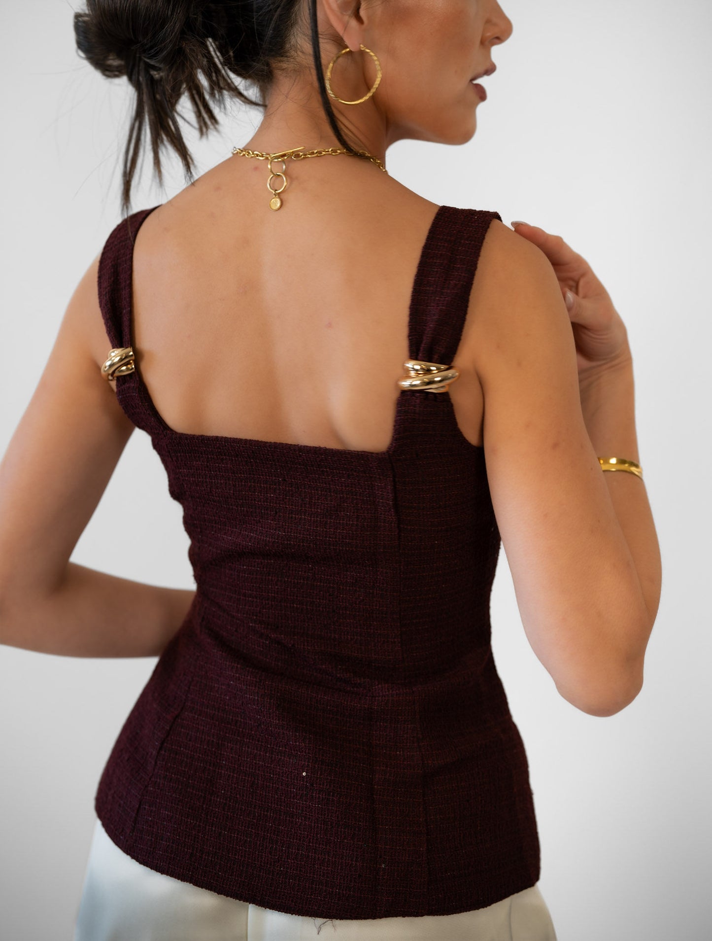 Merlot Structured Top