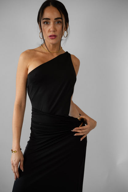 Midnight Sculpture Dress